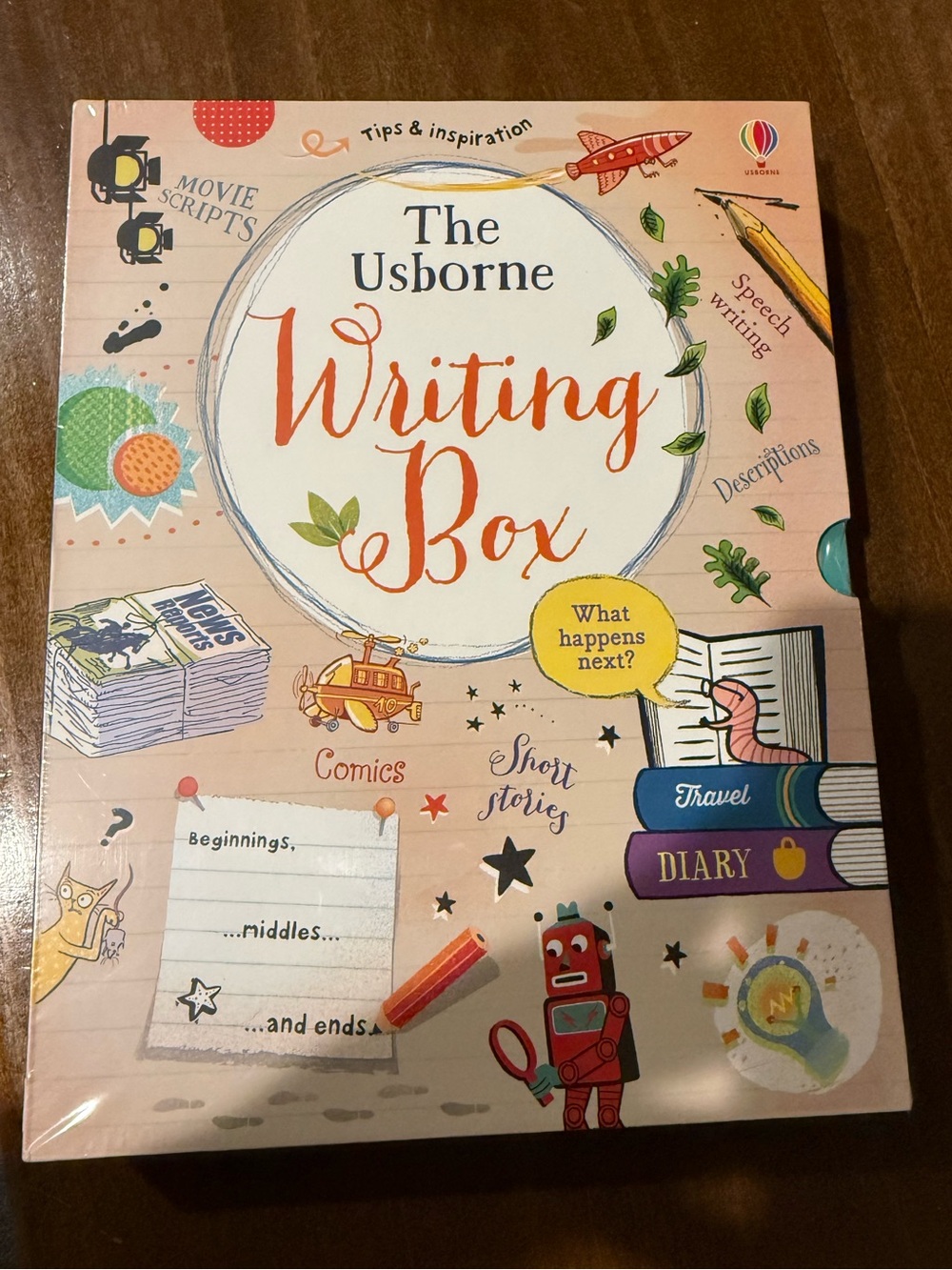 Unopened Usborne Writing Box